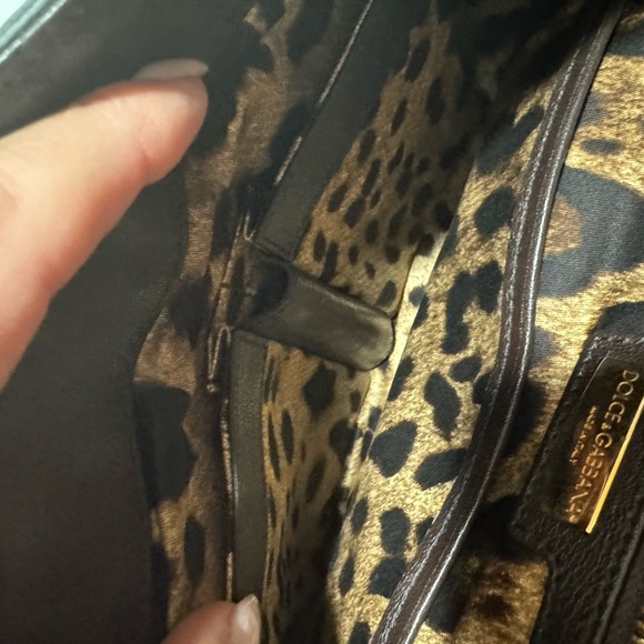 PRISTINE/Never Used-Dolce and Gabbana Rare Sicily Large Brown Raffia Handbag - Picture 12 of 13